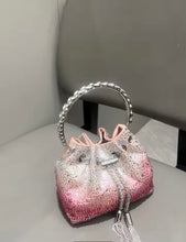 Load image into Gallery viewer, Rhinestone Bucket Bag
