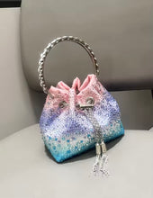 Load image into Gallery viewer, Rhinestone Bucket Bag
