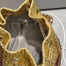 Load image into Gallery viewer, Rhinestone Bucket Bag
