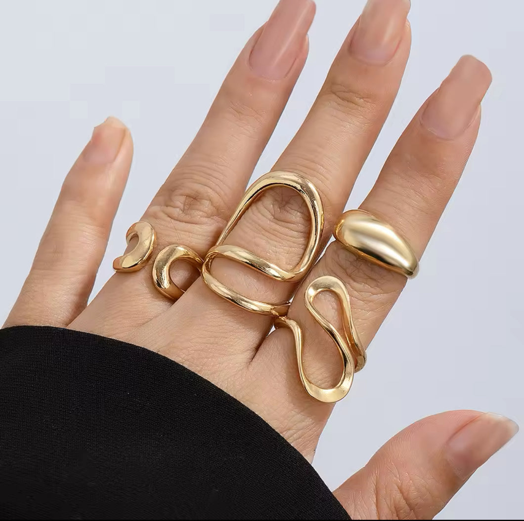 Geometric ring set