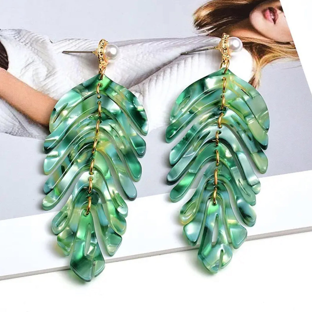 Luxury Leaf Earring